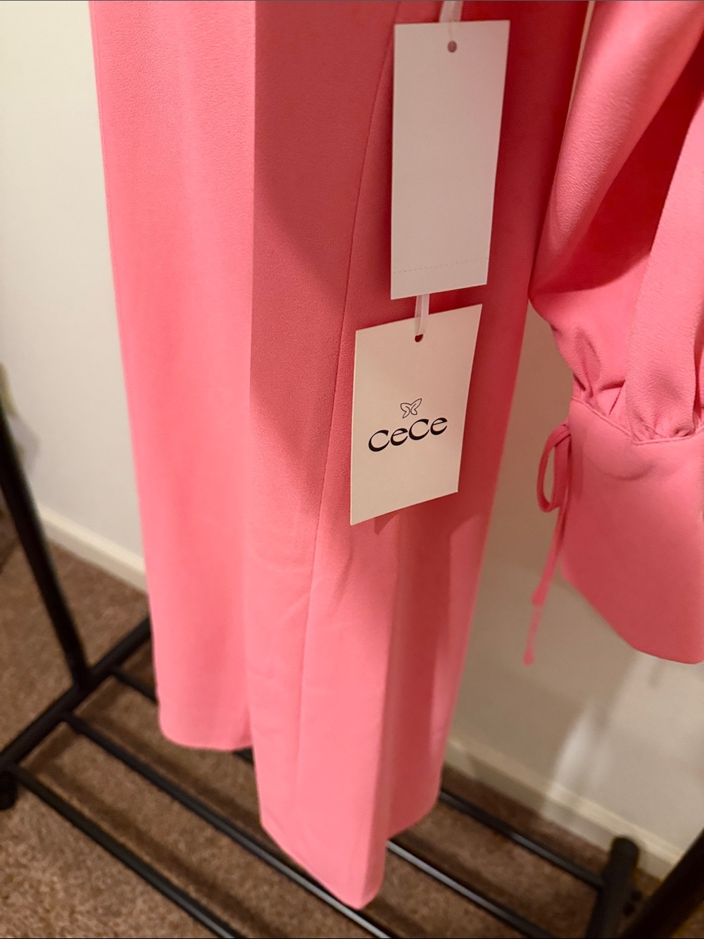CeCe Pink Shift Dress - Picture 5 of 6